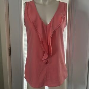Ann Taylor xs sleeveless blouse Pink